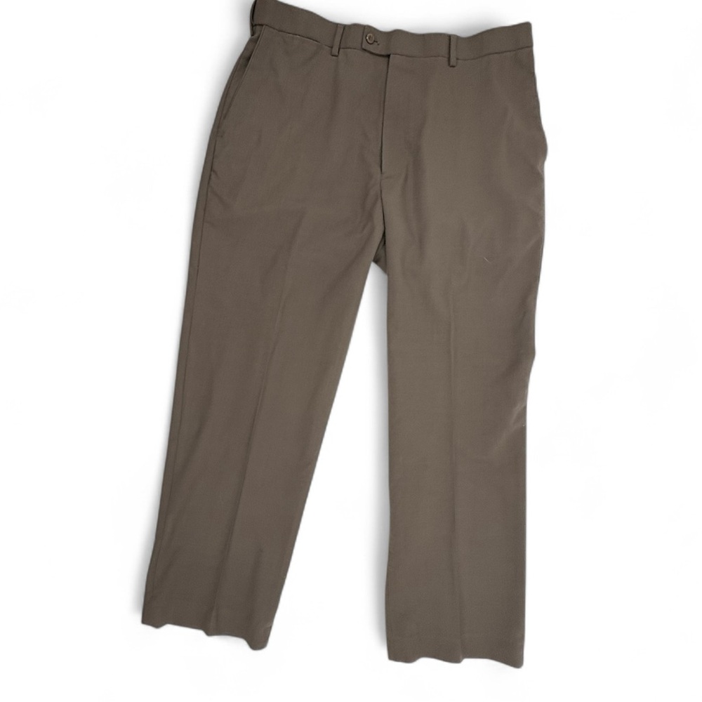 Louis‎ Raphael Wool Luxe Dress Woolmark Straight Leg Pants Office Men's 32 x 28